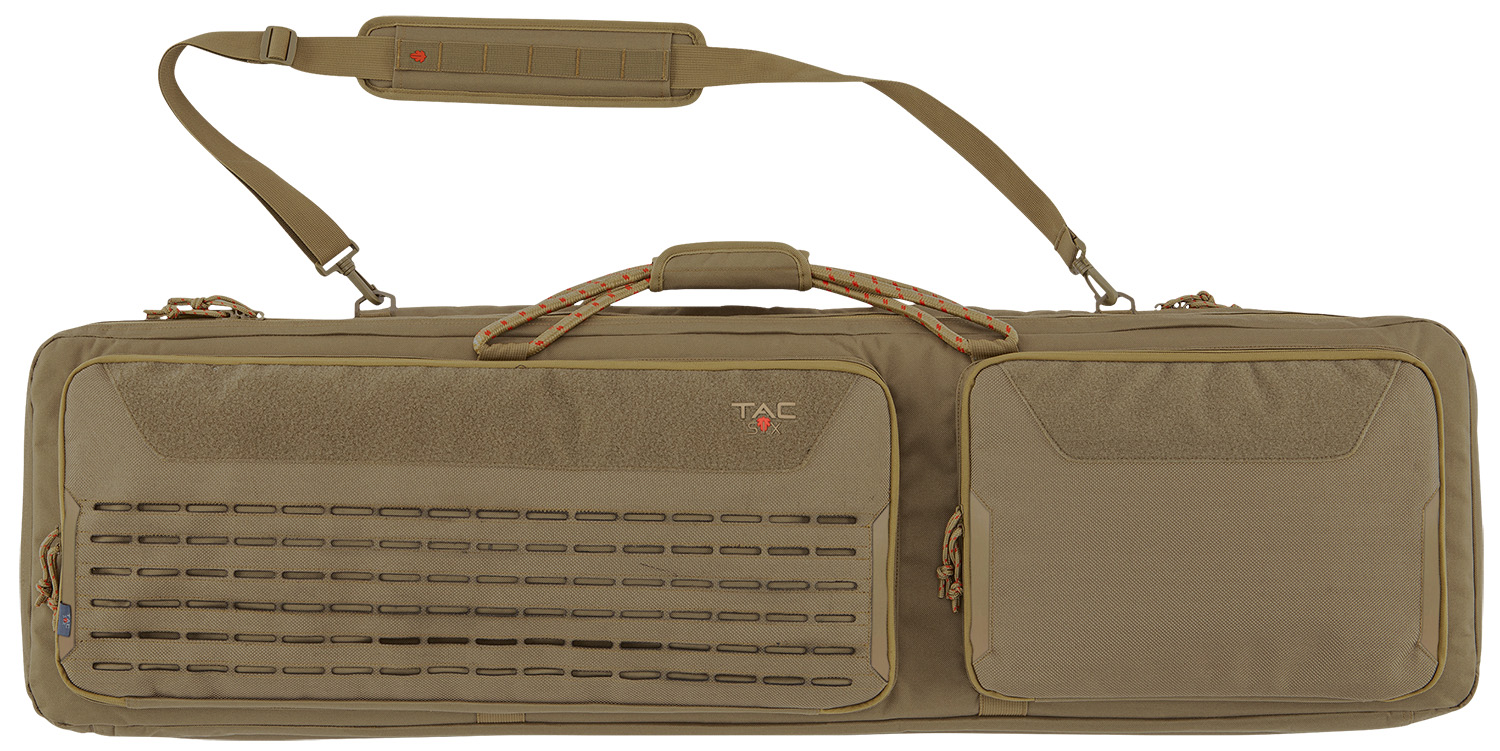 Tac Six Tac-Six Unit 2-Gun Tactical Case (46) Coyote 600D Polyester