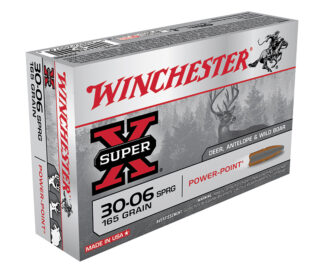 Winchester Super-X .30-06 Springfield 165 gr Power-Point Pointed Soft Point, 20-Round Box