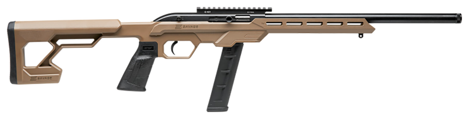 Savage 64 Precision Semi-Auto .22 LR 16.5 in Threaded Barrel Matte Black