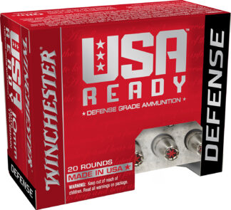 Winchester USA Ready 10mm 170 Grain Hex-Vent Hollow Point, 20 Rounds Per Box