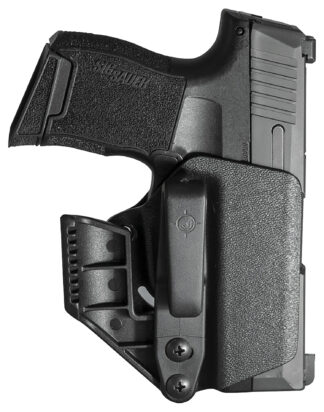 Mission First Tactical Minimalist Holster IWB Black Kydex 1.50" Belt Clip Fits Sig P365/P365XL