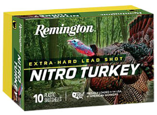 Remington Nitro Turkey 12 Gauge 2.75 in #5 Shot 1.5 oz, 10 Rounds Per Box