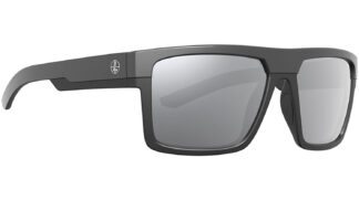 Leupold 179102 Becnara Shadow Gray Flash Lens Performance Eyewear, Polycarbonate Matte Black/Gloss Black
