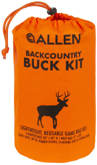 Allen Backcountry Buck Kit 4 Quarter Bags Orange Polyester
