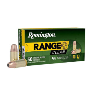 Remington Range 9mm Luger 115 gr Flat Nose Enclosed Base, 50 Rounds Per Box