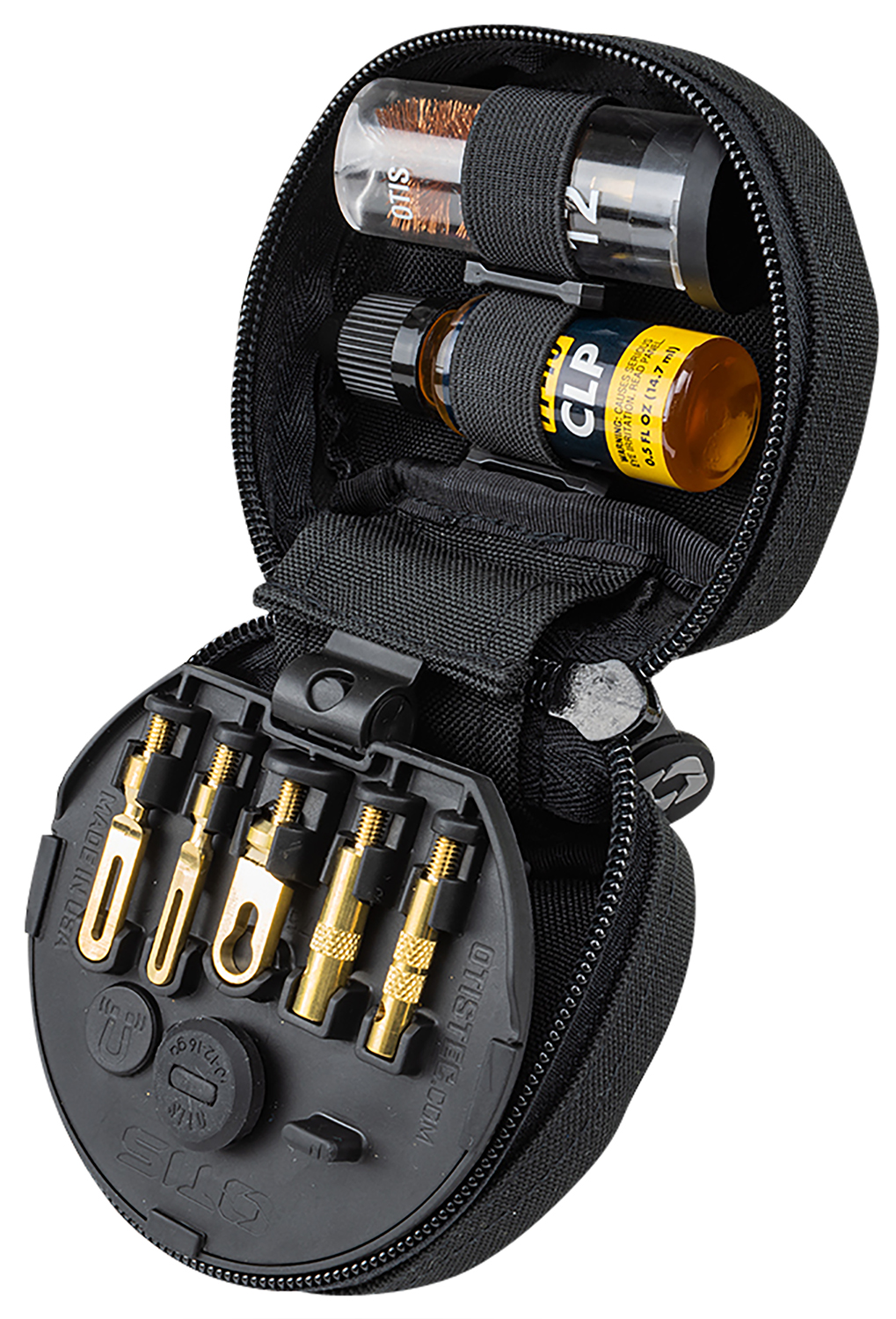 Otis FG753G 3-Gun Competition Cleaning Kit Universal Multi-Caliber .223/5.56, 9mm, 12 Gauge