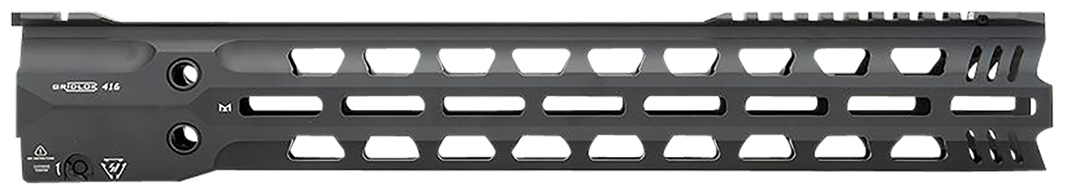 Strike Industries GRIDLOK 416 Full Duty Quick Detach Handguard Rail, 16 in, M-LOK, Black Aluminum