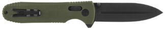 SOG Pentagon XR Folding Spear Point Knife, 3.60 in Cryo CTS XHP Blade, OD Green G10 Handle