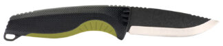 SOG Aegis FX 3.70 in Fixed Drop Point Knife 4116 Krupp SS Blade Black/Moss Green