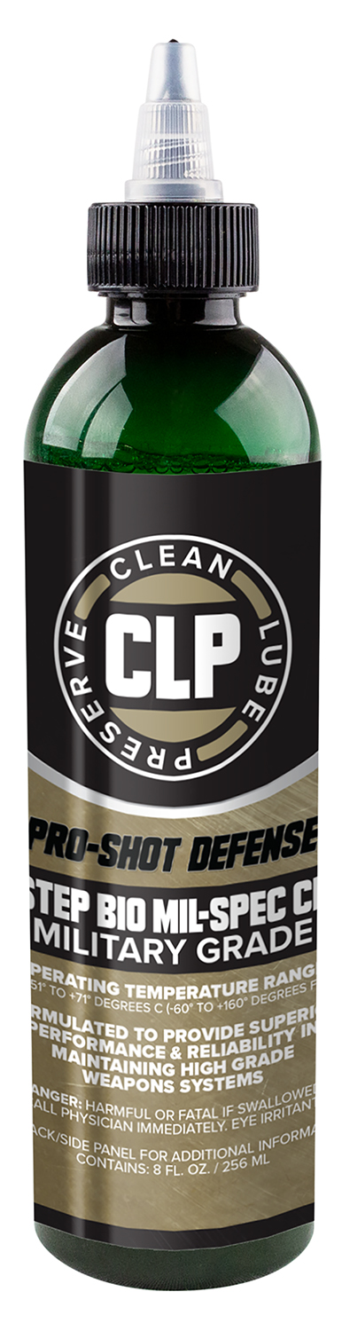 Pro-Shot 1STEP 1 Step Bio Mil-Spec CLP, 8 oz Squeeze Bottle