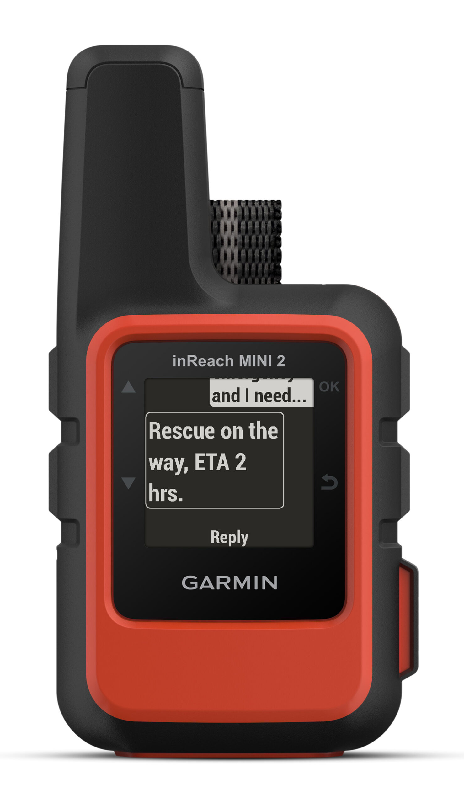 Garmin inReach Mini 2 Satellite Communicator with SOS, TracBack, 14-Day Battery
