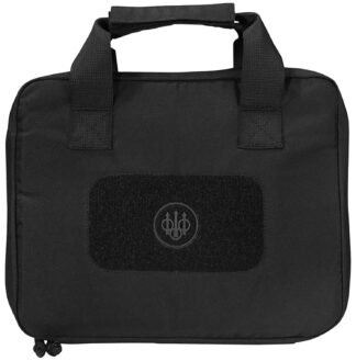 Beretta Tactical Pistol Case, Black 600D Polyester, Holds 1 Handgun