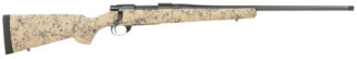 Howa HHS43164 M1500 HS Precision .308 Win Bolt Action 22 in, 5+1, Threaded Barrel, Black/ Tan Webbed
