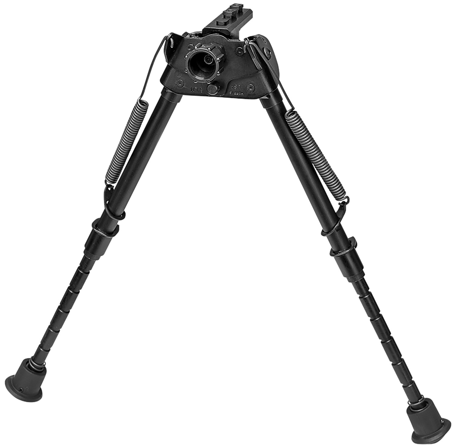Harris Engineering S-LM M-LOK Swivel Bipod, Leg Notch, 9-13 in, Black