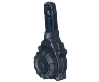 ProMag Standard 9mm Polymer Drum Magazine for Sig P365/P365XL, Black, 30 Rounds