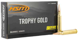 HSM Trophy Gold Extended Range 6.5x284 Norma 130 gr Berger VLD HPBT (20 Rounds)