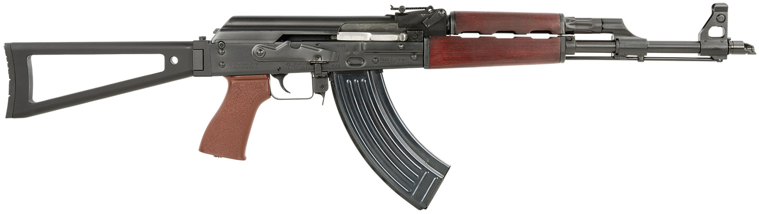 Zastava Arms ZPAPM70 Semi-Auto 7.62x39 AK Rifle, 16.3 in Chrome-Lined Barrel, Black