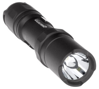 Bayco MT210 Mini-TAC Pro 1 AA Flashlight, Black Anodized 50/80/150 Lumens
