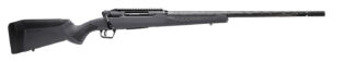 Savage Arms 57896 Impulse Mountain Hunter 300 WSM 2+1 24" Carbon Fiber Threaded Barrel, Black Aluminum Receiver w/Picatinny Rail, Gray AccuStock Synthetic Stock, Ambidextrous
