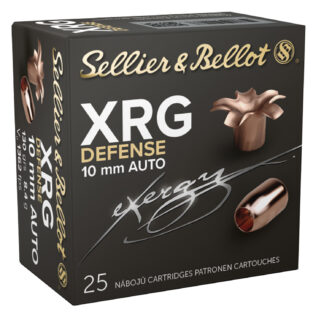 Sellier & Bellot SB10XA XRG Defense 10mm 130 gr Solid Copper Hollow Point 25 Rounds