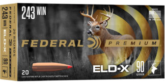 Federal Ammunition Premium ELD-X .243 Winchester 90 gr Rifle Ammo