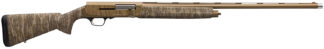 Browning 0118475005 A5 Wicked Wing Sweet Sixteen 16 Gauge 2.75" 4+1 26", Burnt Bronze Cerakote Barrel/Engraved Rec, Mossy Oak Bottomland Stock, Fiber Optic Sight, Oversized Controls, 3 Chokes Included