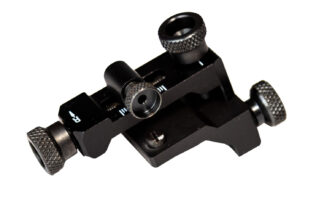 CVA AC1750 Micro-Adjust Williams Western Long Range Rear Peep & Front Globe Sight Kit, Black