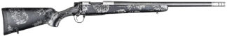 Christensen Arms 8010631800 Ridgeline FFT Full Size 7mm PRC 3+1 22" Carbon Fiber Steel Threaded Barrel, Stainless Aluminum Receiver, Black w/Gray Accents Fixed Sporter w/Flash Forged Technology Stock