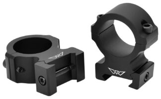 Warne V602M Vapor 1 in High Horizontal Split Scope Rings, Matte Black