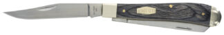 Old Timer Heritage Series Trapper 940T 3 in D2 Steel Clip Point/Spey Folding Knife with Gray Wood Laminate Handle