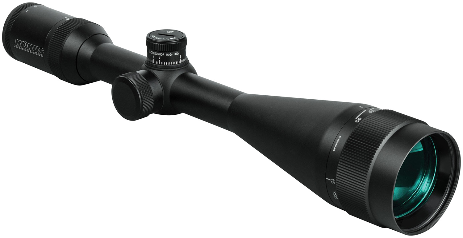 Konus Konus-CX 6-18x50mm Duplex 6.5 Creedmoor Reticle Matte Black Scope