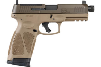 Taurus G3T 9mm 4.5 in Threaded Barrel Tan Frame Patriot Brown Optic-Cut Slide 2x10rd