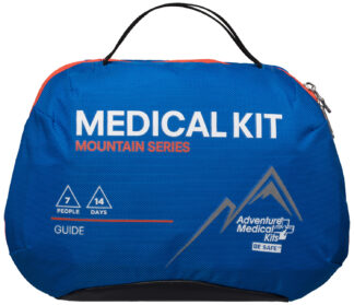 Adventure Medical Kits Mountain Guide First Aid Kit, Water-Resistant Blue, 7-Person Up to 2 Weeks