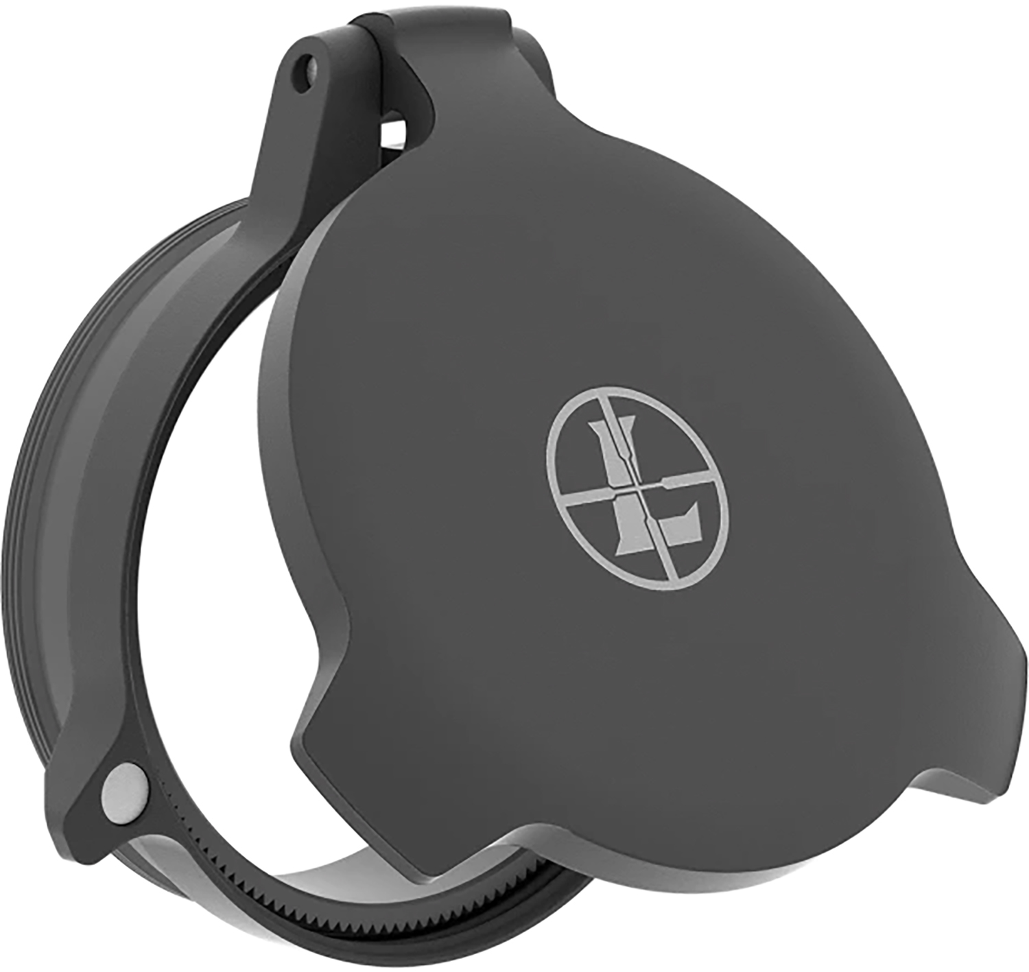 Leupold 59035 Alumina Flip-Back Lens Cover, Matte Black Aluminum, 32-33mm Objective, Screw on