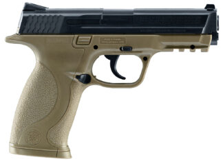 RWS S&W M&P .177 BB CO2 Air Pistol 4.25 in Barrel 19+1 FDE Polymer Grips