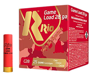 Rio Ammunition Game Load Heavy Field 28 Gauge 2.75 in 7.5 Shot, 1 oz, 25 Rounds/Box