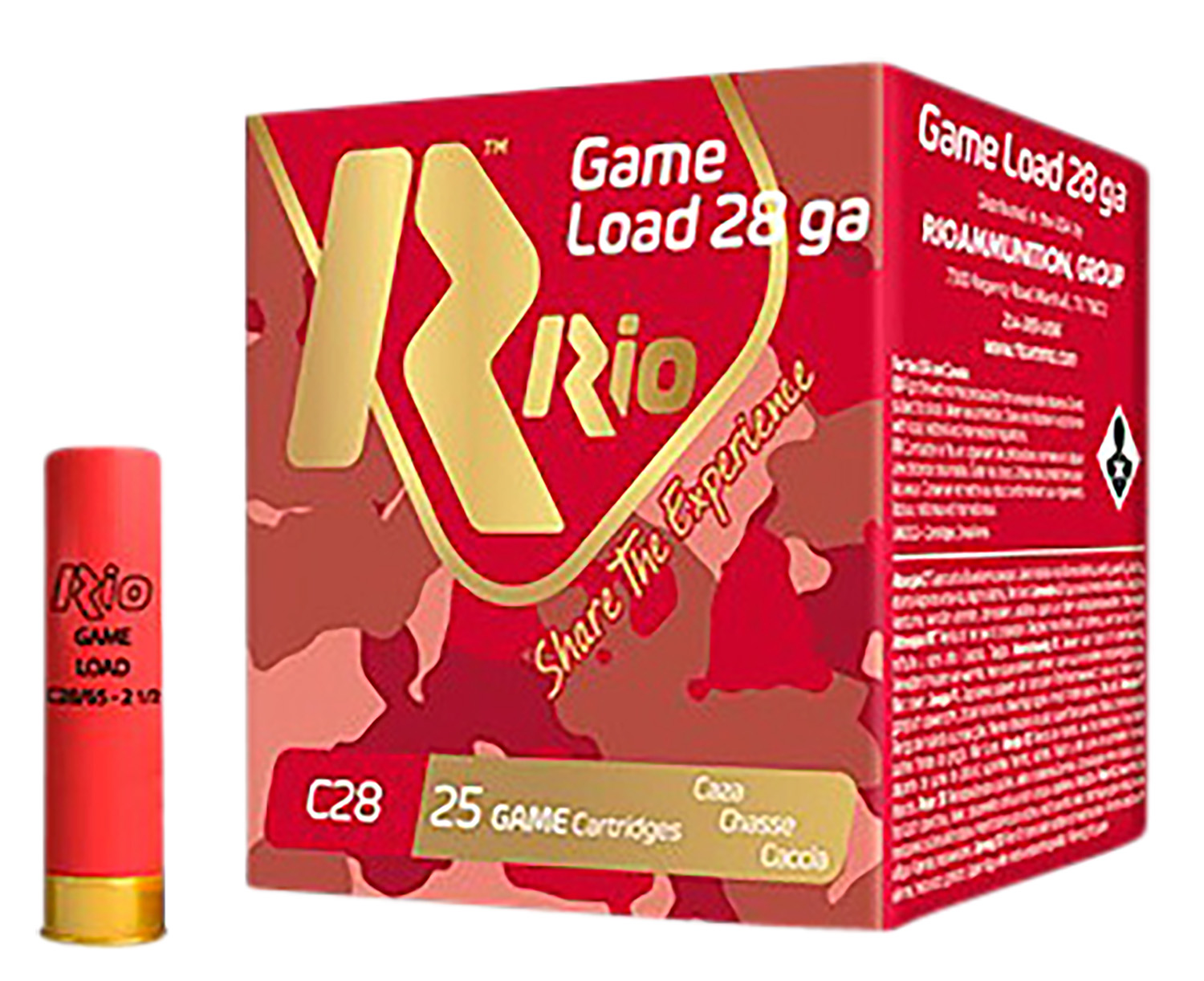 Rio Ammunition Game Load Heavy Field 28 Gauge 2.75 in 7.5 Shot, 1 oz, 25 Rounds/Box