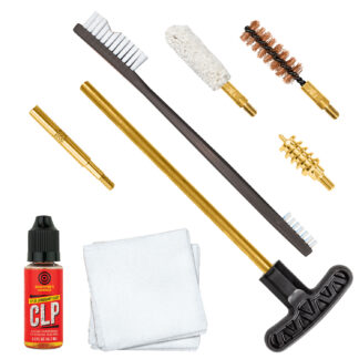 Otis FG-SRS-45 .45 Cal Pistol Cleaning Kit, Compact Soft Pack Case (Black)