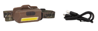 Bayco Nightstick USB-4510F Multi-Flood Headlamp 35/60/250 Lumens White, Green, Red LED