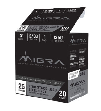 Migra M20S4-6 20 Gauge Combinational 3 in 4/6 Shot 1 oz 25 Rounds Per Box
