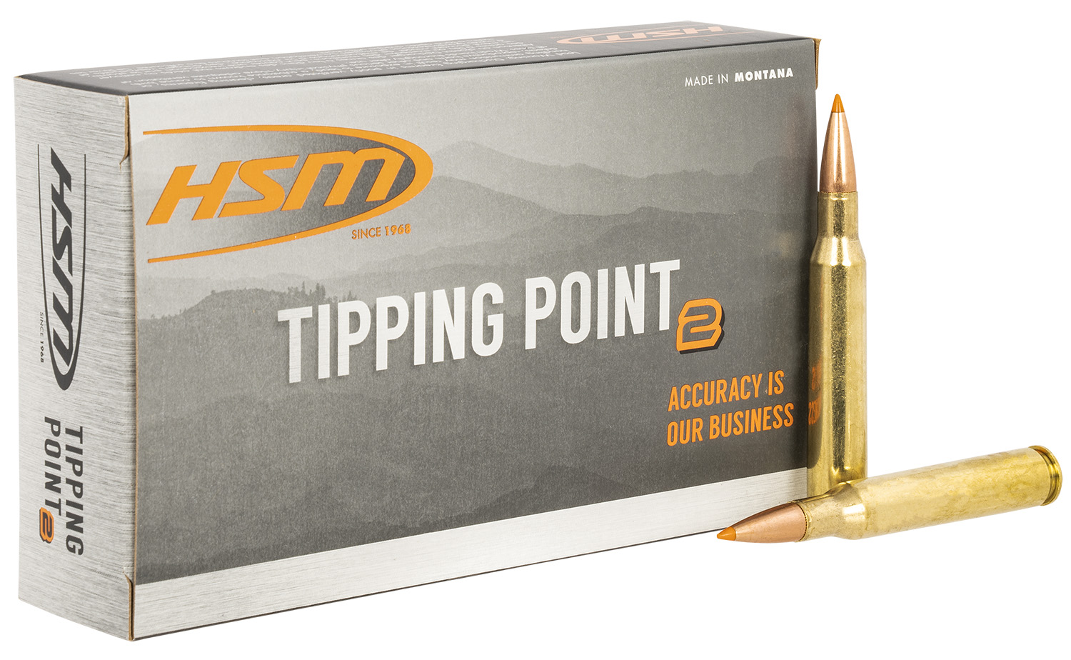 HSM .280 Remington 162 gr Tipping Point SST Polymer Tip (Hornady SST) 20 Rounds Per Box