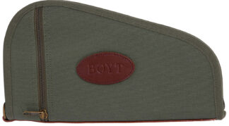 Boyt Harness PP41OD Heart-Shaped Pistol Case, OD Green Waxed Canvas