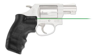 Crimson Trace Lasergrips LG-350G Green Laser Sight for S&W J-Frame Round Butt
