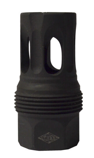 Yankee Hill 444524B sRx Q.D. Flash Hider Short Black Phosphate Steel with 11/16"-24 tpi for sRx Adapters