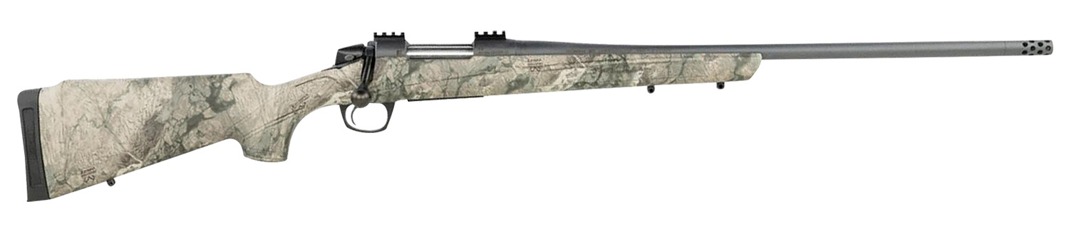 CVA Cascade .300 Winchester Magnum Bolt Action 24in Barrel 3+1 Threaded Steel Receiver Sniper Gray