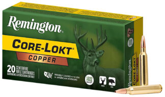 Remington Core-Lokt Copper .300 Win Mag 180 Grain Copper Hollow Point, 20 Rounds Per Box