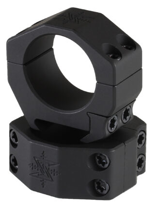 Seekins Precision 0010620018 Scope Rings, Matte Black, 30mm, 1.40 in, Picatinny