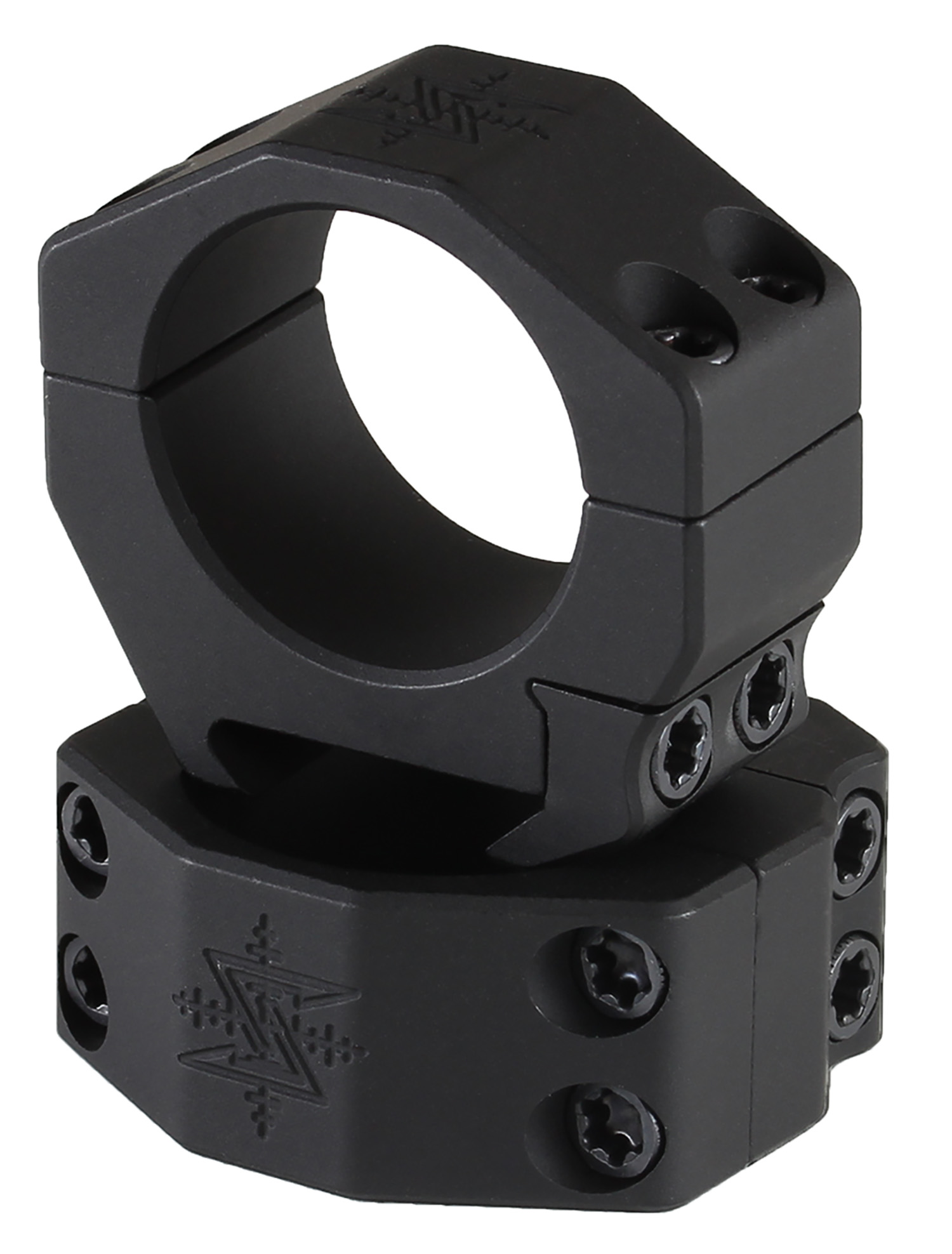 Seekins Precision 0010620018 Scope Rings, Matte Black, 30mm, 1.40 in, Picatinny