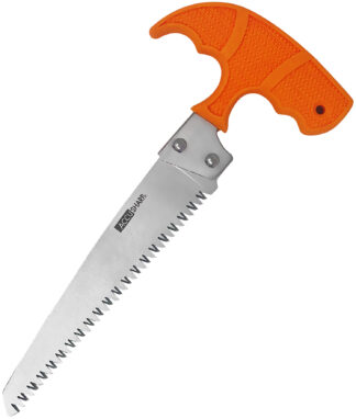 Accusharp 730C 6 in Bone Saw, Stainless Steel Blade, Blaze Orange T-Handle