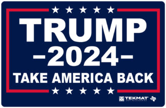 TekMat TEK42TRUMPMAGA Trump 2024 Door/Work Mat 25 x 42 in Rubber